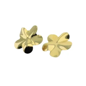 Brincos Flor Dourada 2